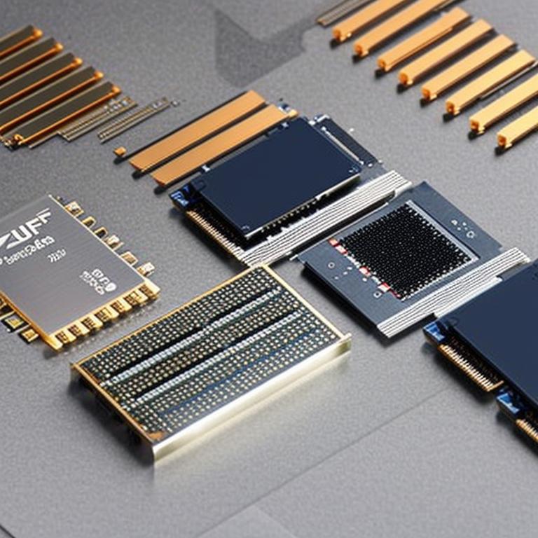 The image showcases the ZUFS 4.0 mobile NAND solution developed by SK Hynix for on-device AI optimization. It visually represents the enhanced performance and efficiency of the ZUFS 4.0 memory solution, highlighting its role in leading the AI memory market in both mobile devices and high-performance DRAM sectors.
